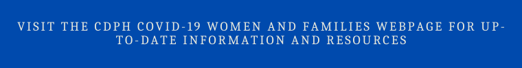 Women and families webpage with COVID19 Up-to-Date Information