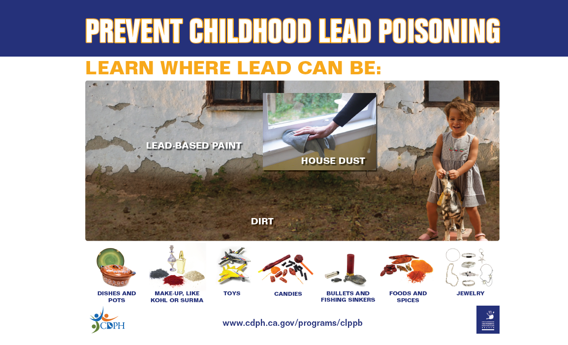 Screen shot of learn where lead can be poster