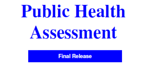 Graphic that states Public Health Assessment, Final Release