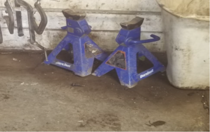 stationary jack stands (no wheels)