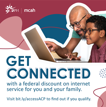 Get connected with a federal discount on internet service for you and your family