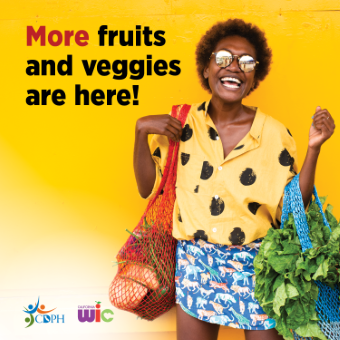 More fruits and veggies are here!