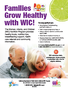 Families Grow Healthy flyer 1