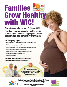 Families Grow Healthy flyer 11