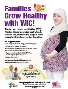 Families Grow Healthy flyer 13