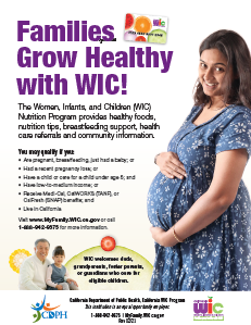 Families Grow Healthy flyer 15