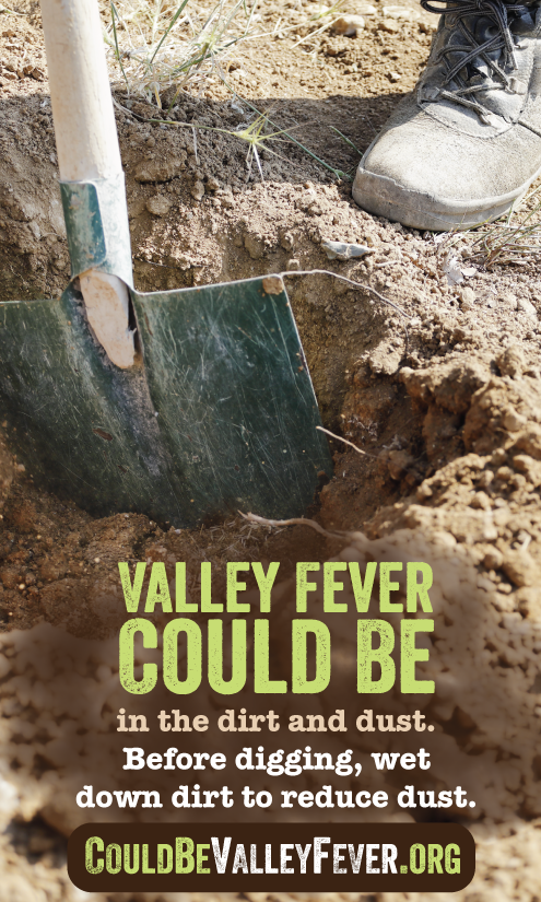Valley fever could be in the dirt and dust