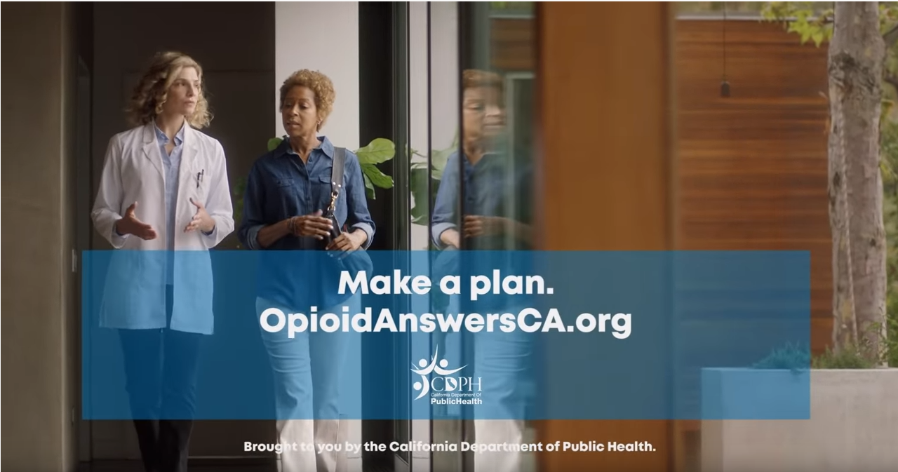 YouTube thumbnail of CDPH Opioid video YouTube thumbnail of CDPH Opioid video
